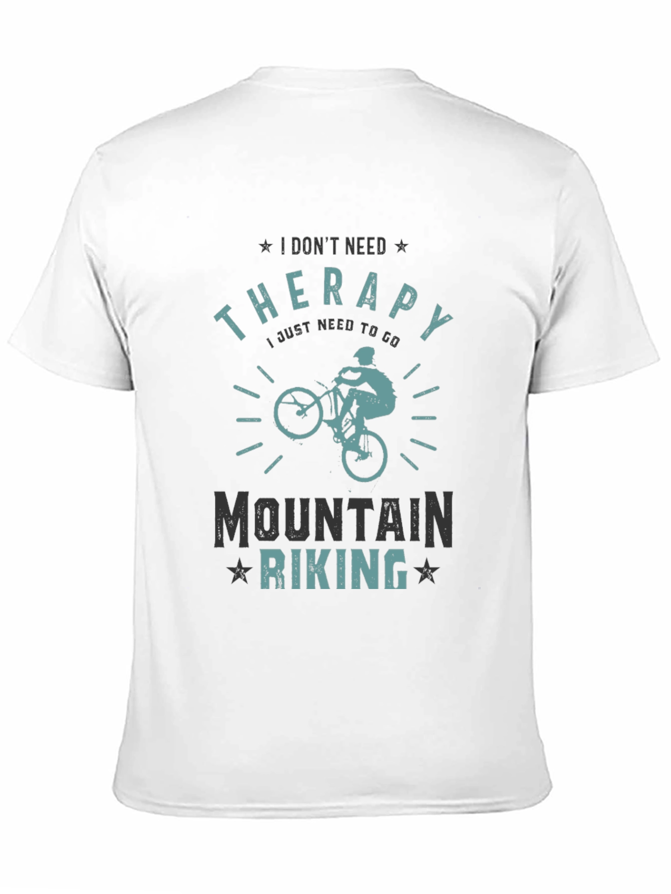 Mountain Biking Therapy T-Shirt