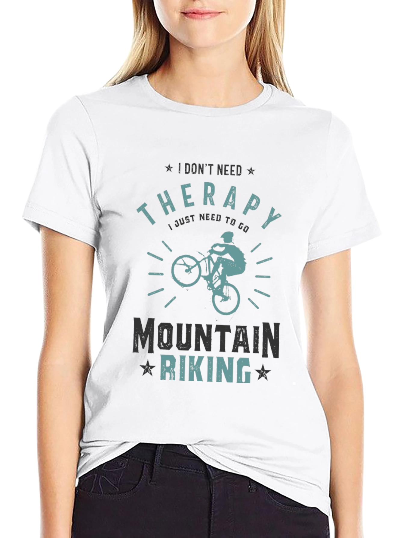 Mountain Biking Therapy T-Shirt