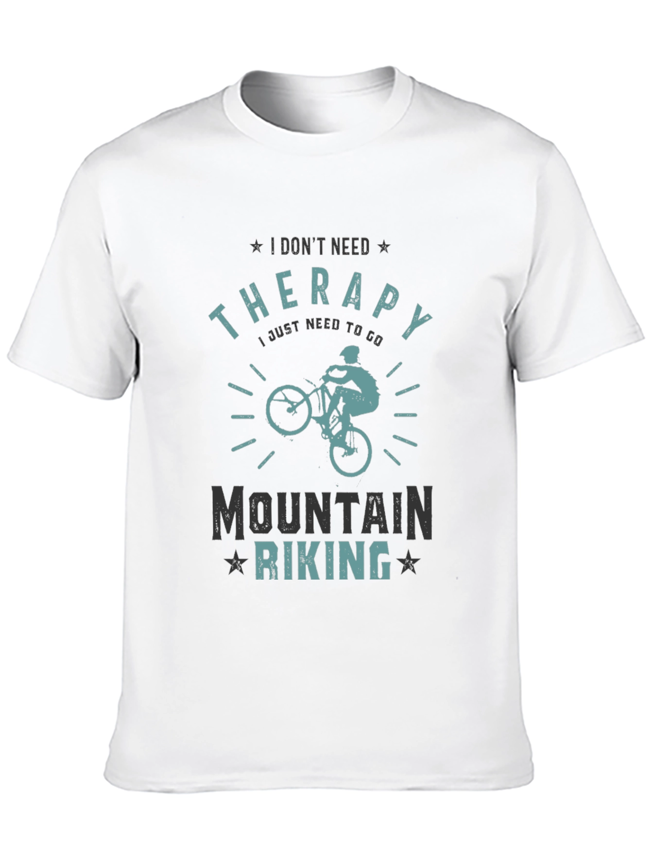 Mountain Biking Therapy T-Shirt