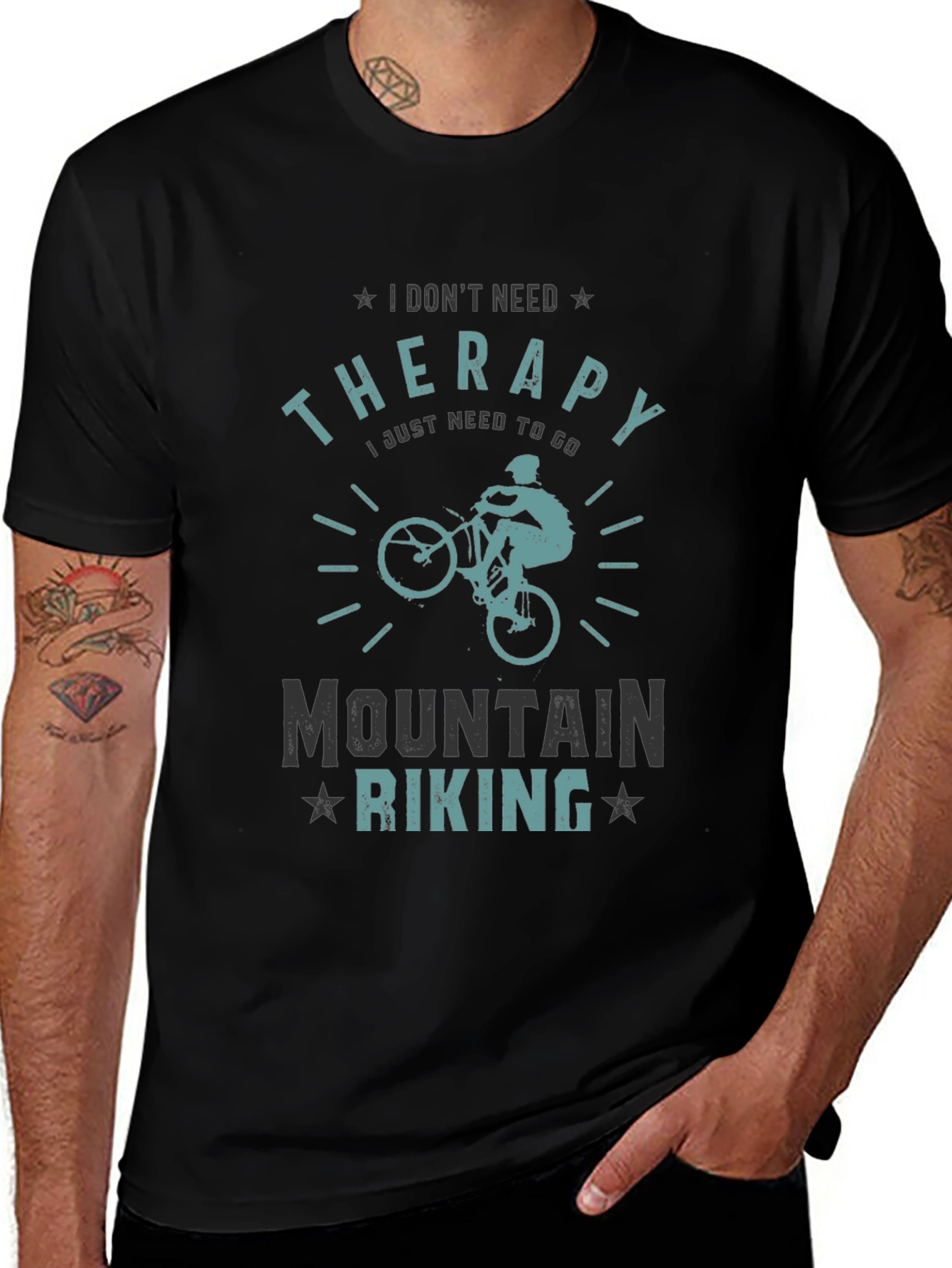 Mountain Biking Therapy T-Shirt