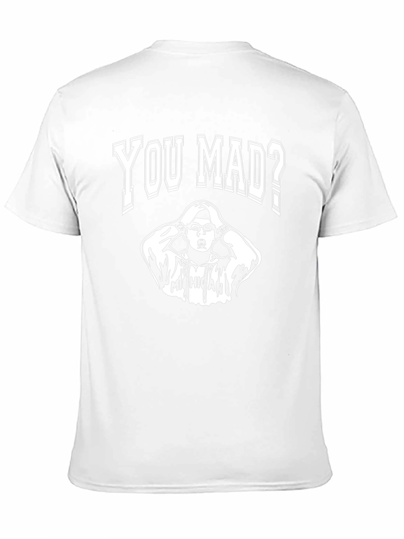You Mad? Graphic T-Shirt - Black Cotton Tee