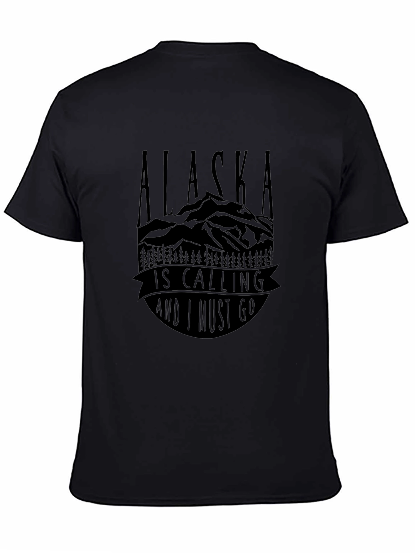 Alaska Is Calling Graphic T-Shirt - Adventure Awaits