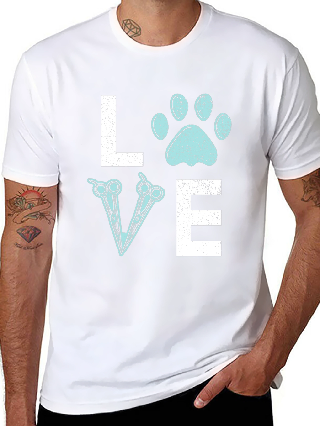 Love Pet Grooming T-Shirt - Vet Tech Apparel