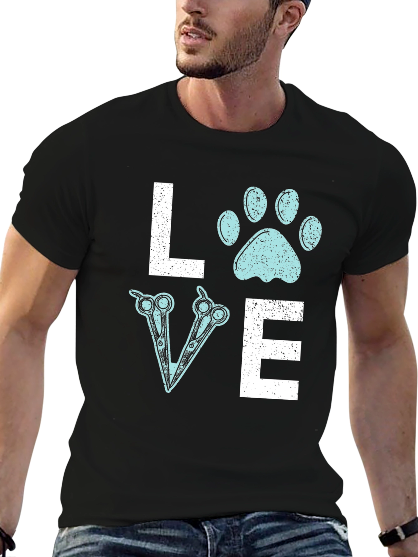 Love Pet Grooming T-Shirt - Vet Tech Apparel