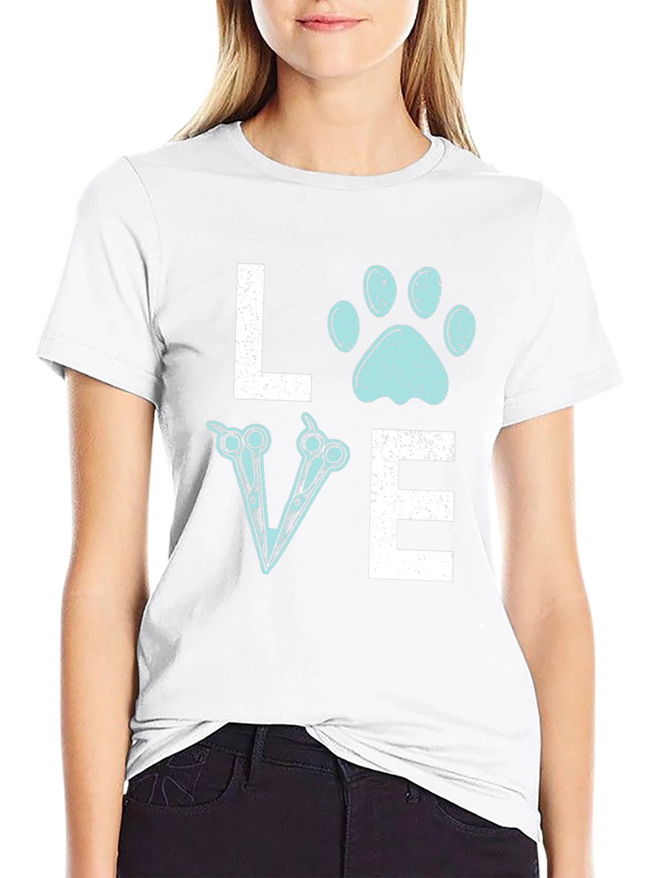 Love Pet Grooming T-Shirt - Vet Tech Apparel