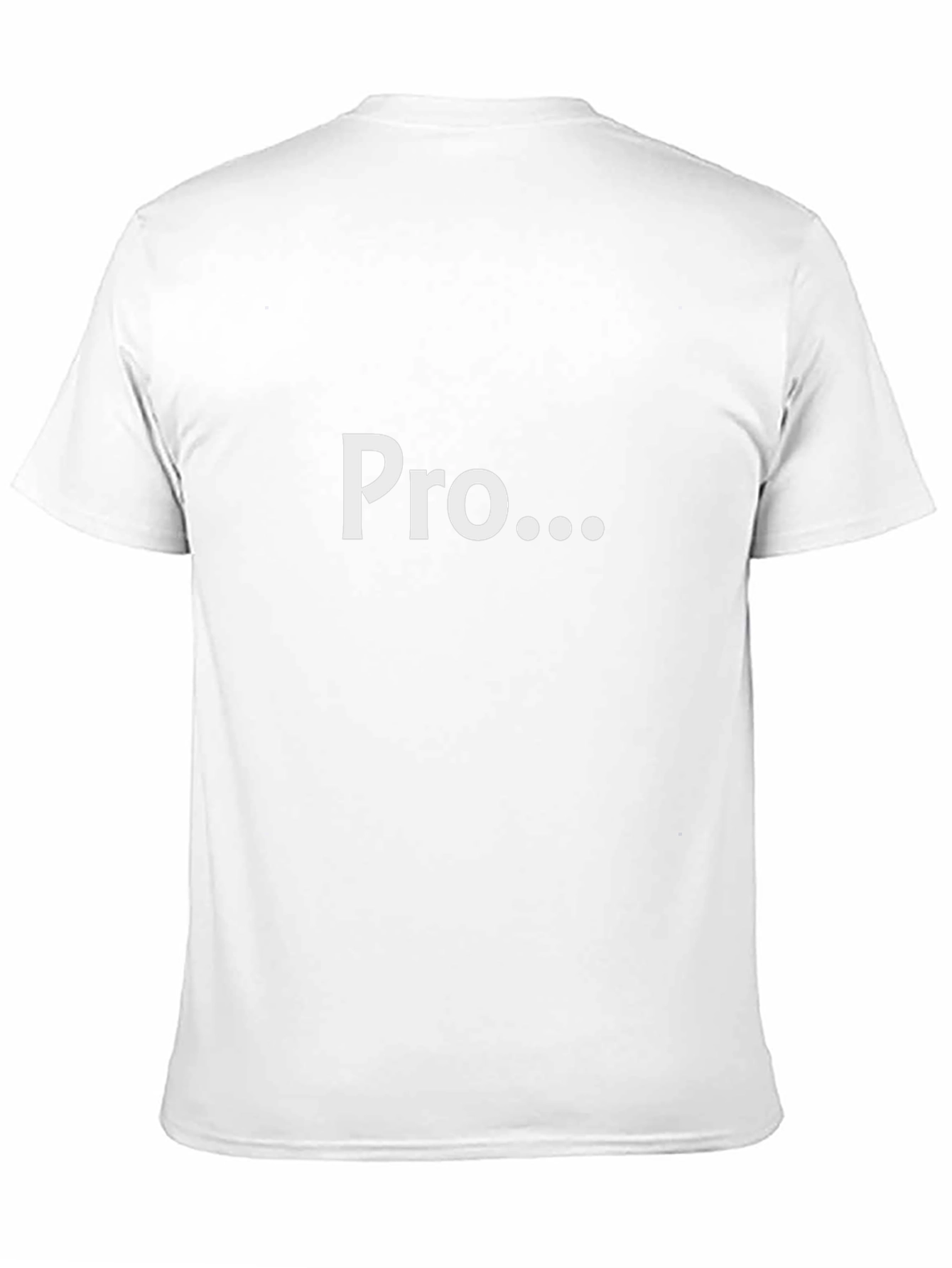 Pro... T-Shirt: Modern Black Tee