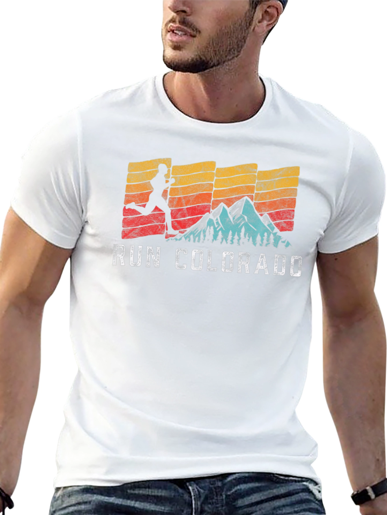 Run Colorado Graphic Tee