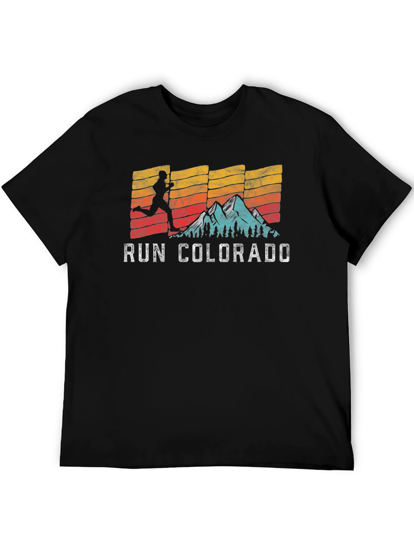 Run Colorado Graphic Tee