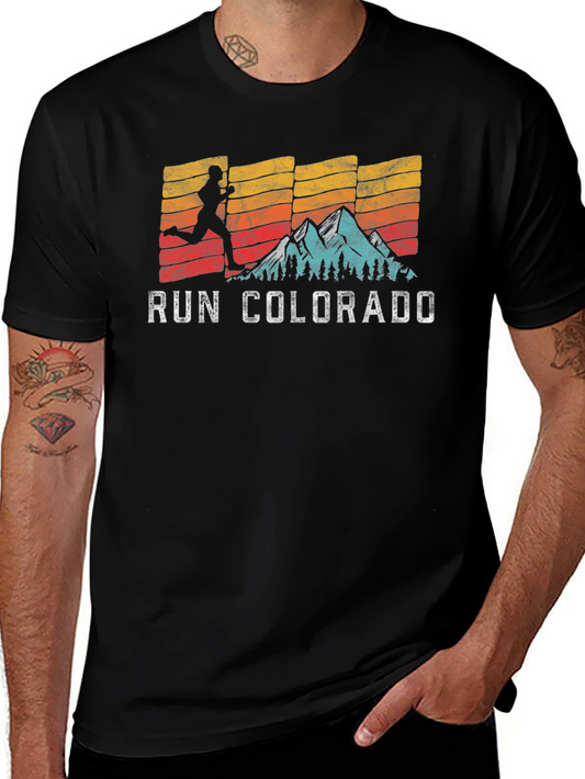 Run Colorado Graphic Tee