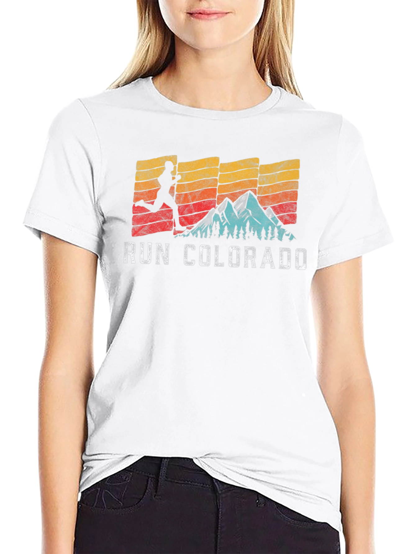 Run Colorado Graphic Tee