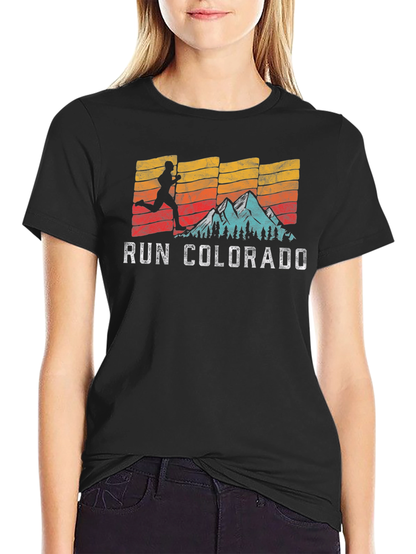 Run Colorado Graphic Tee