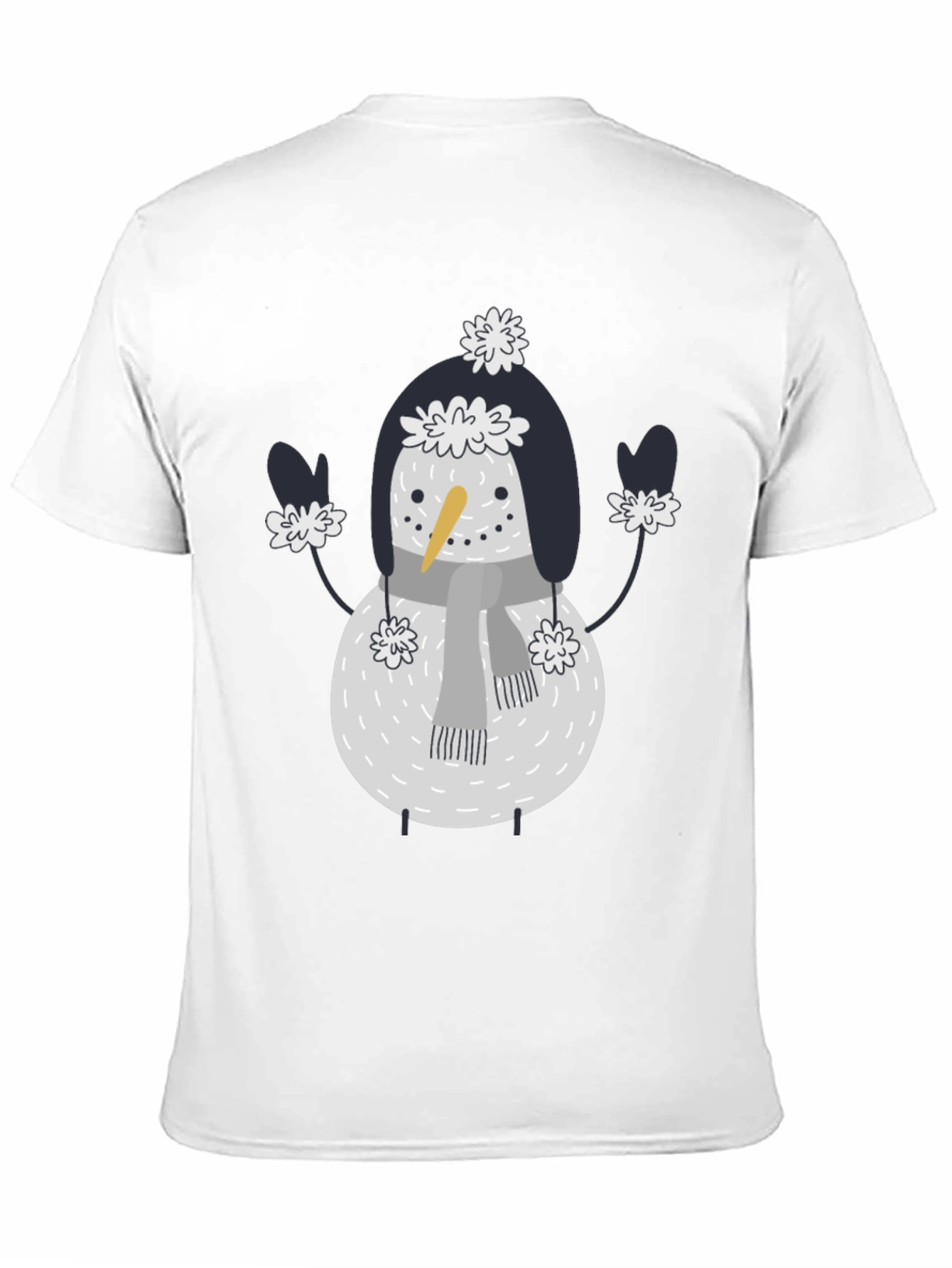 Snowman Graphic Tee - Festive Holiday Fun