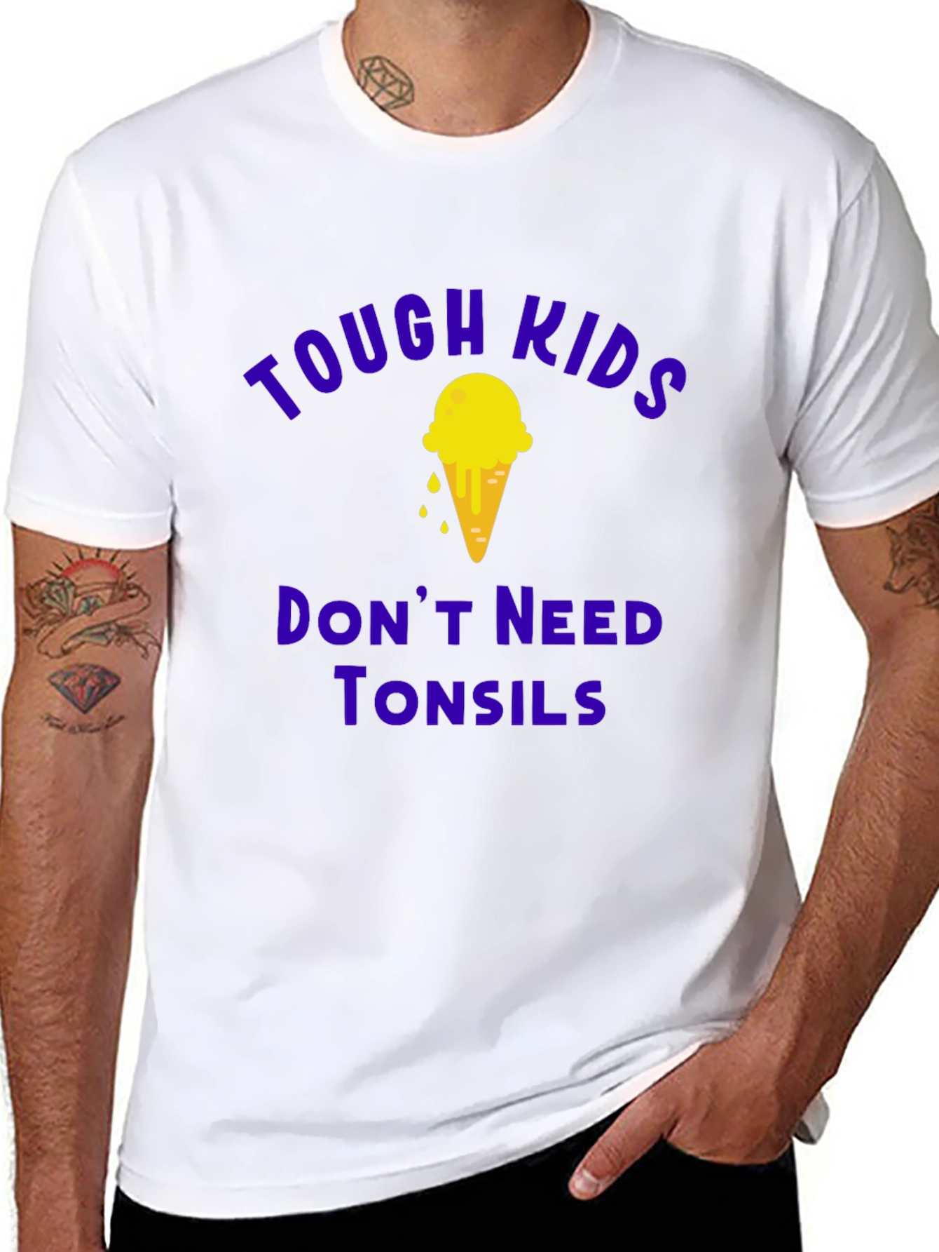 Tough Kids Ice Cream Graphic Tee
