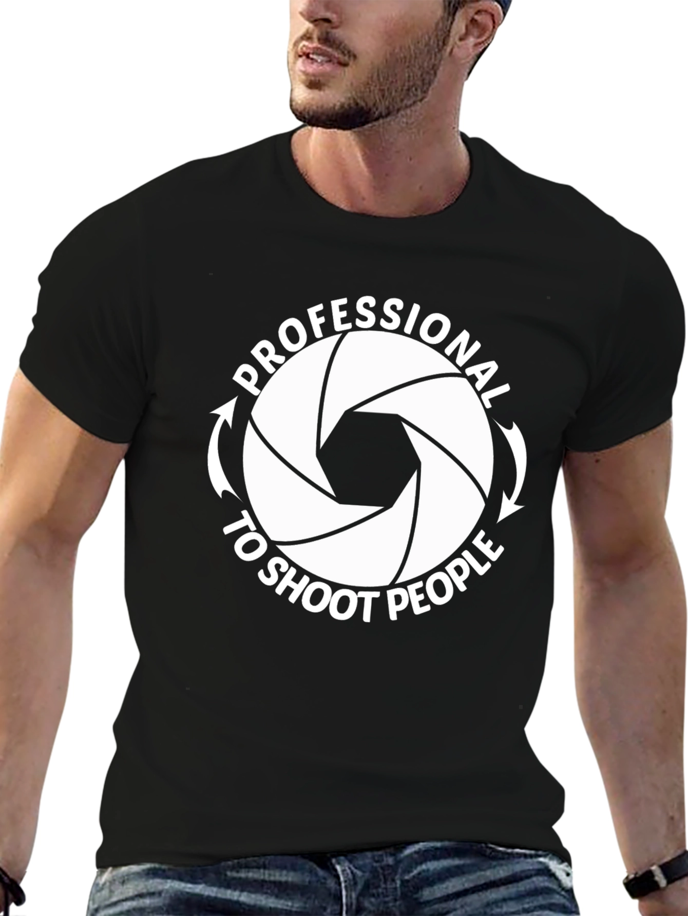 Professional to Shoot People Graphic Tee