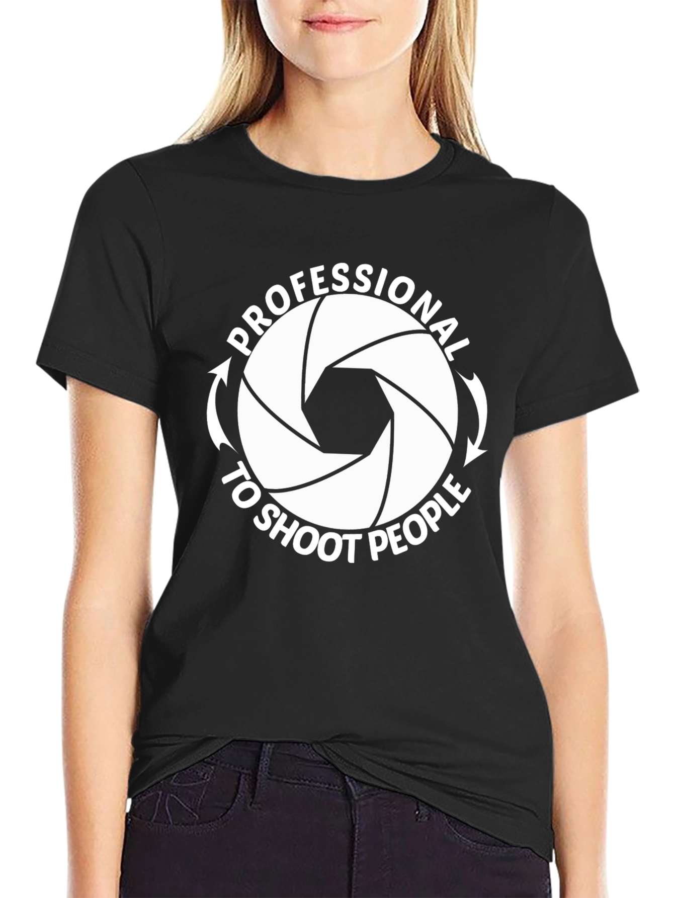 Professional to Shoot People Graphic Tee