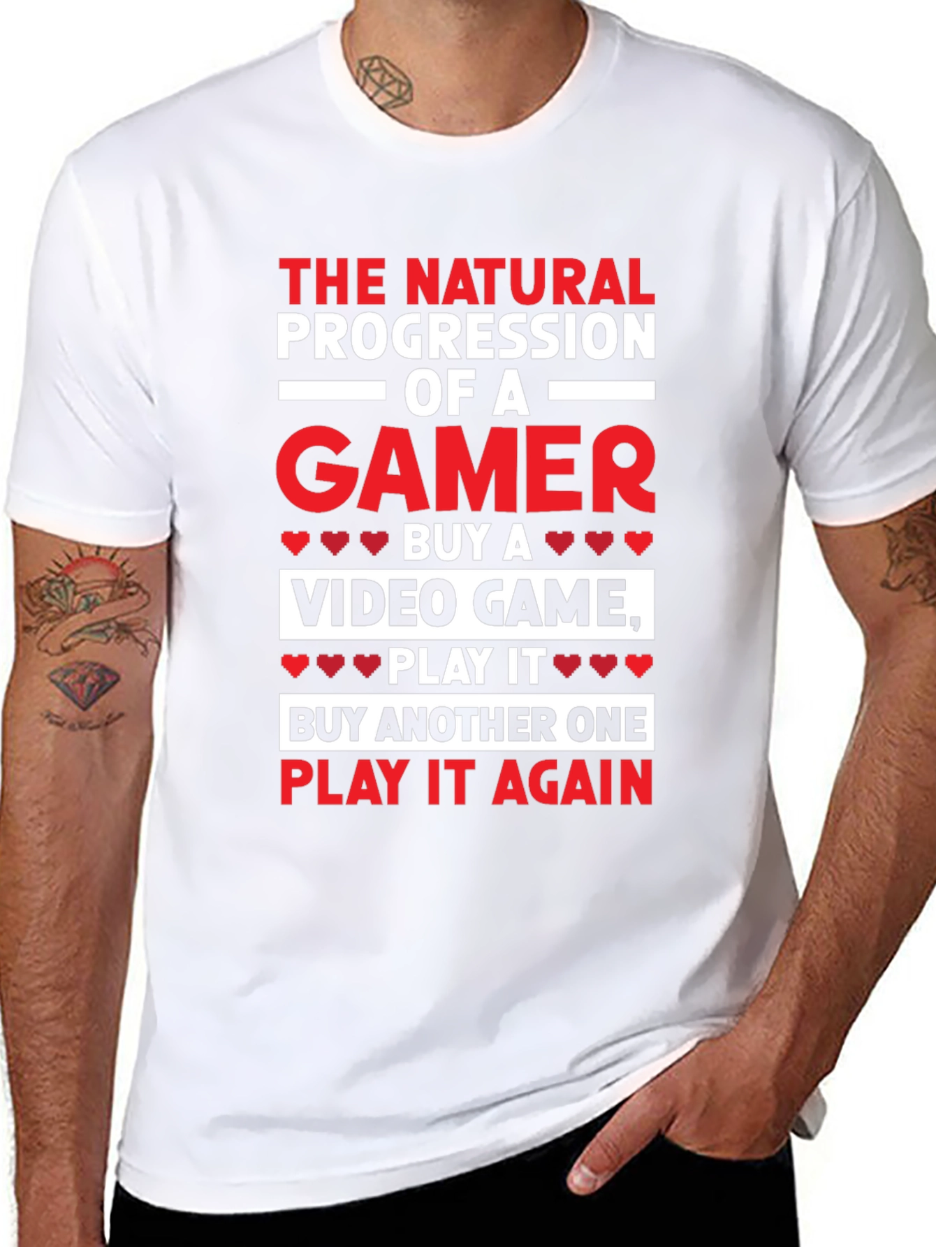 Gamer T-Shirt - The Natural Progression