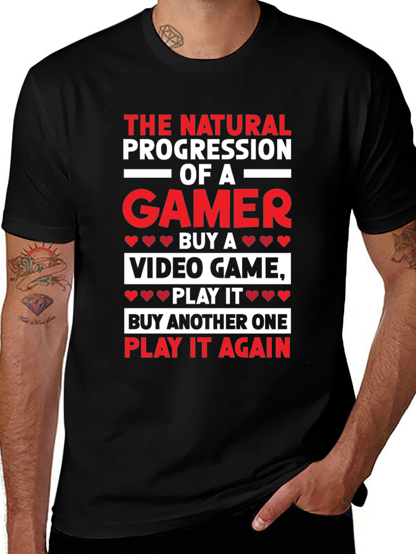 Gamer T-Shirt - The Natural Progression
