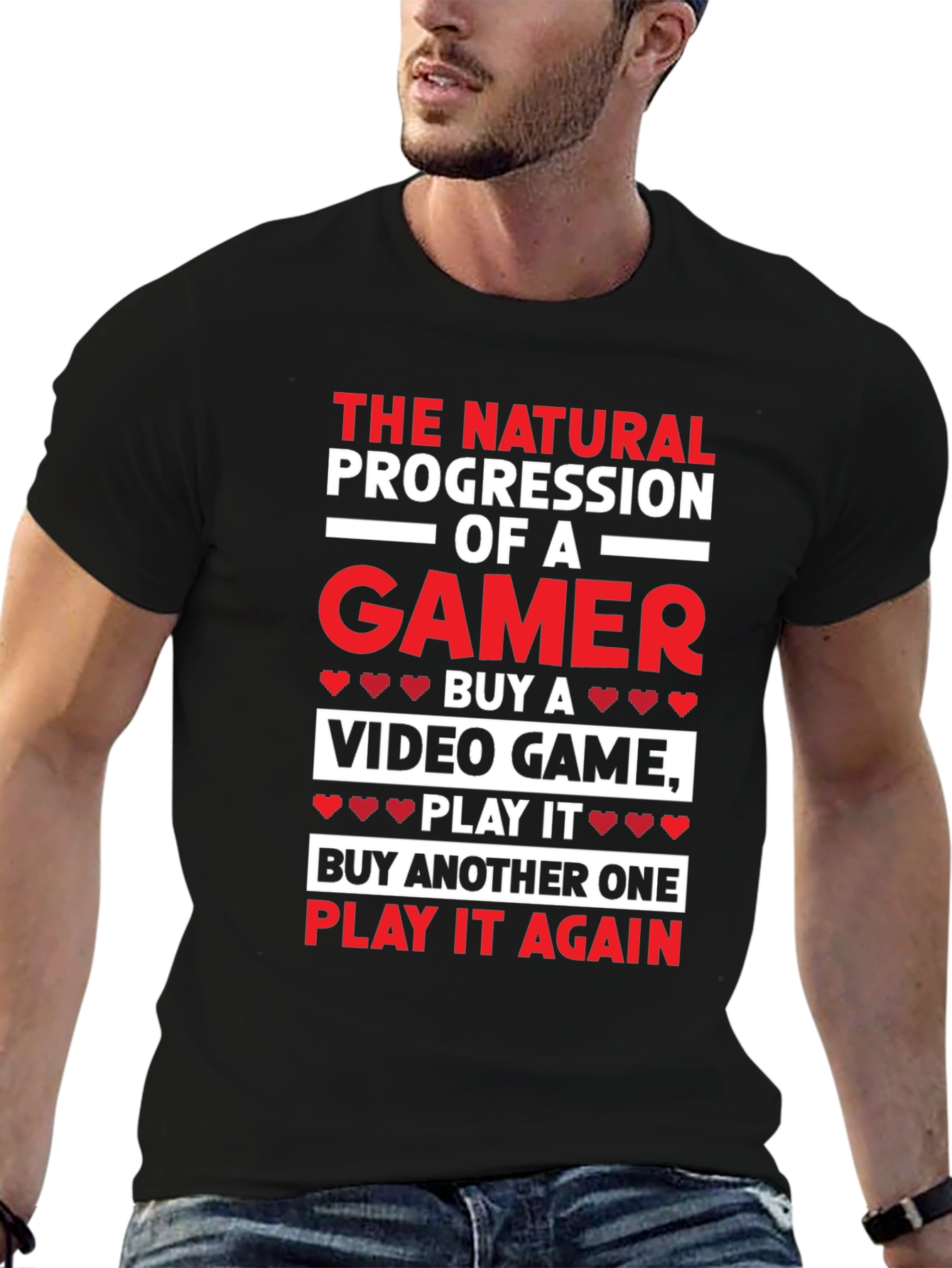 Gamer T-Shirt - The Natural Progression