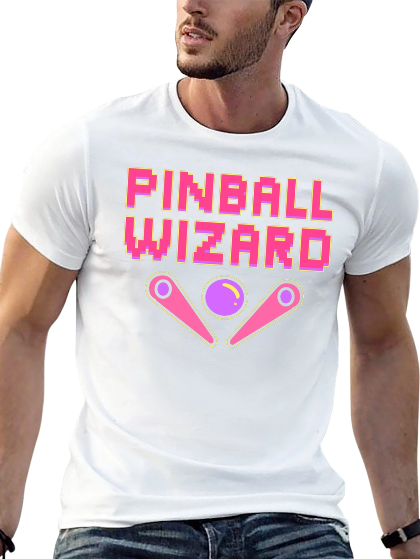Pinball Wizard T-Shirt - Retro Arcade Design