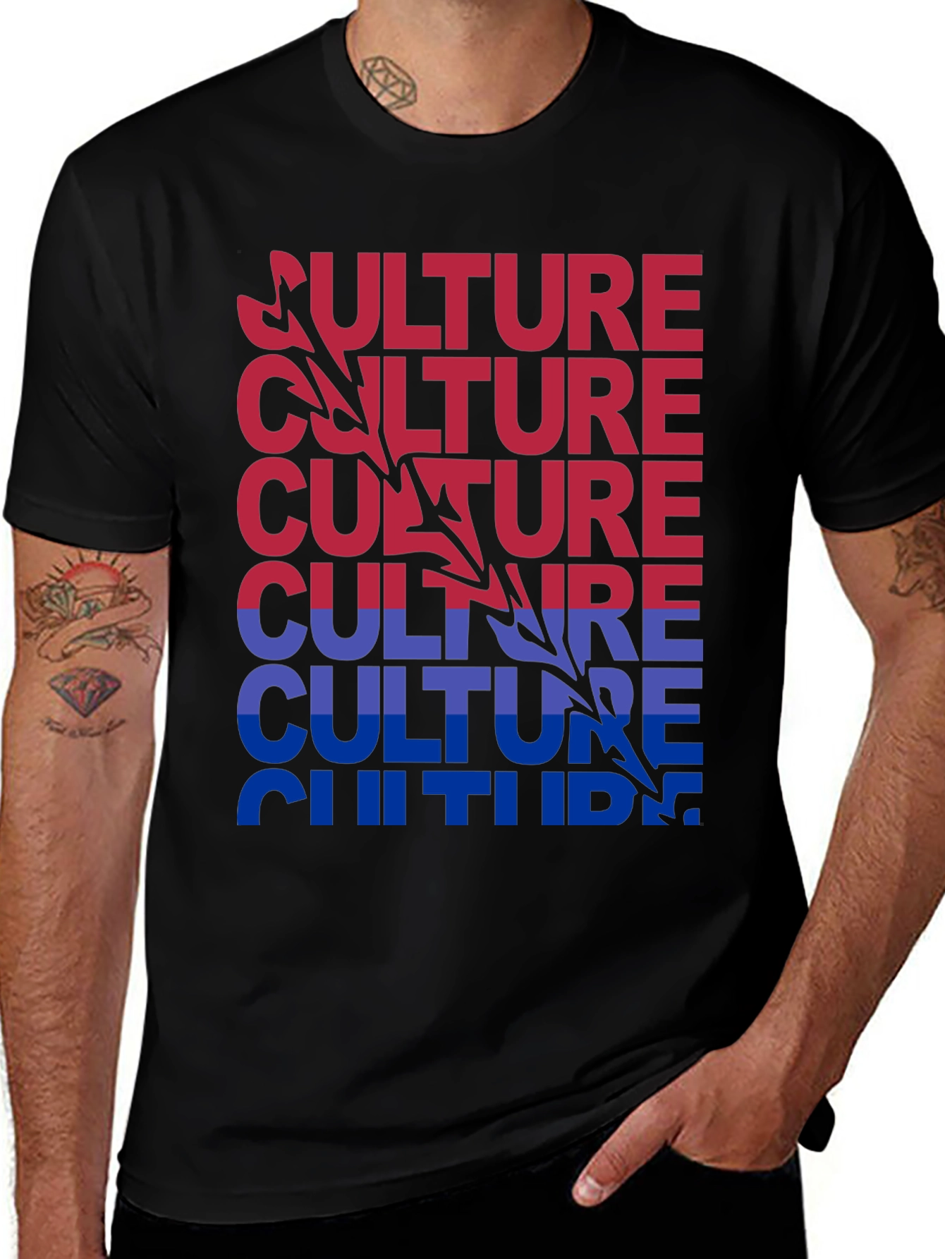 Culture Graphic Print T-Shirt