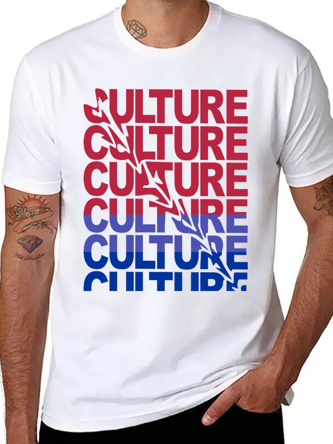 Culture Graphic Print T-Shirt