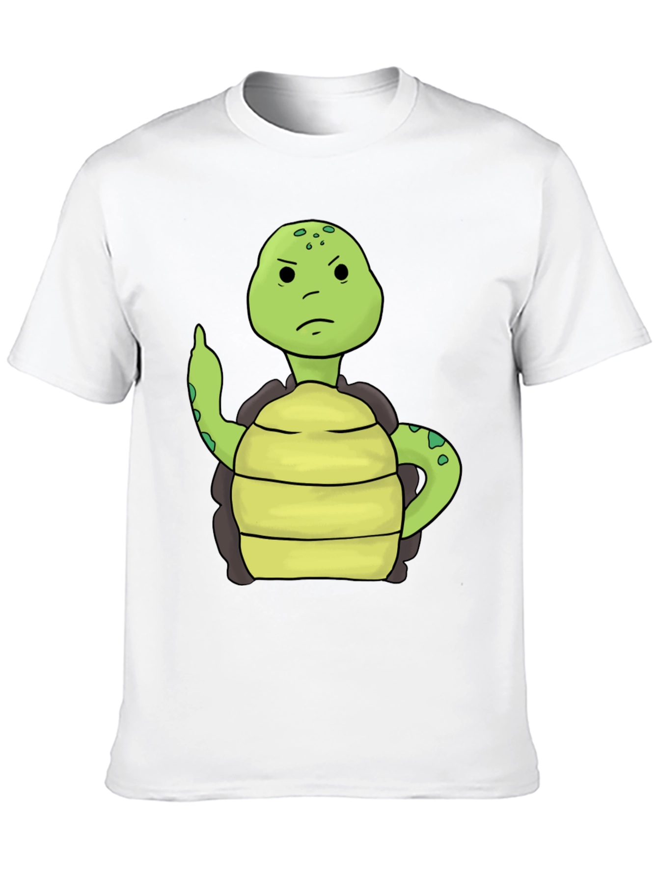 Grumpy Turtle T-Shirt - Funny Animal Graphic Tee