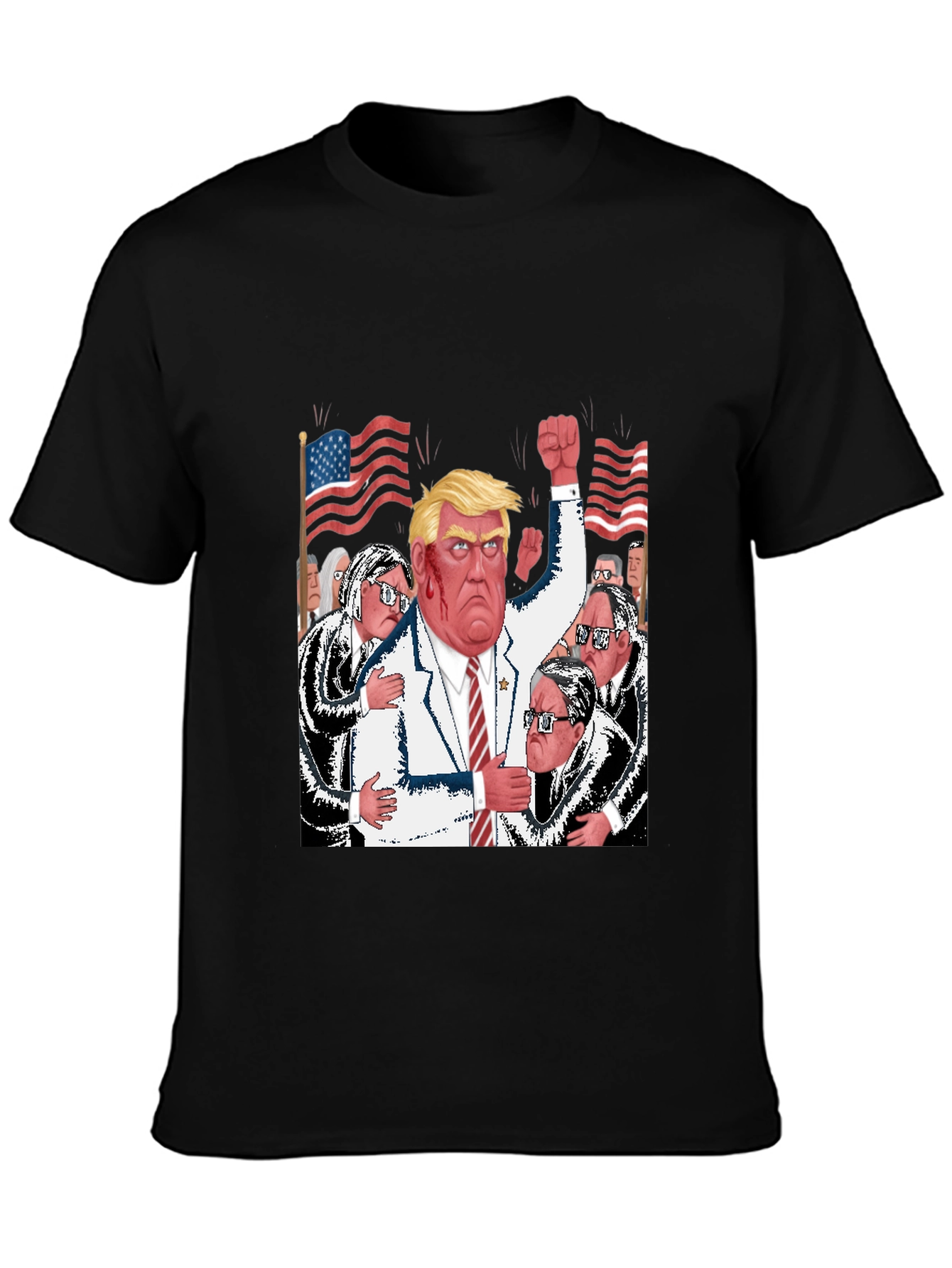 Trump Political Cartoon T-Shirt