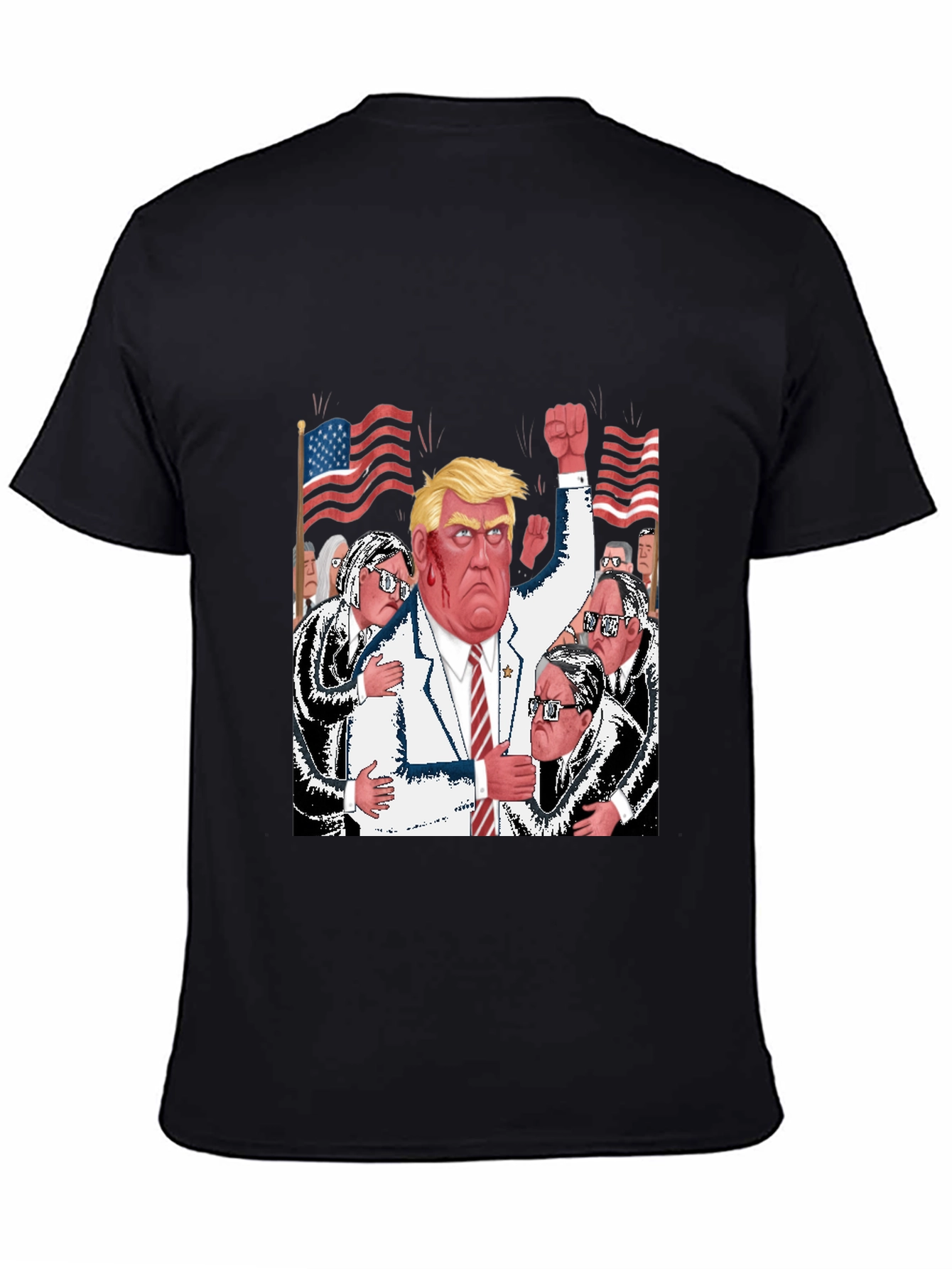 Trump Political Cartoon T-Shirt