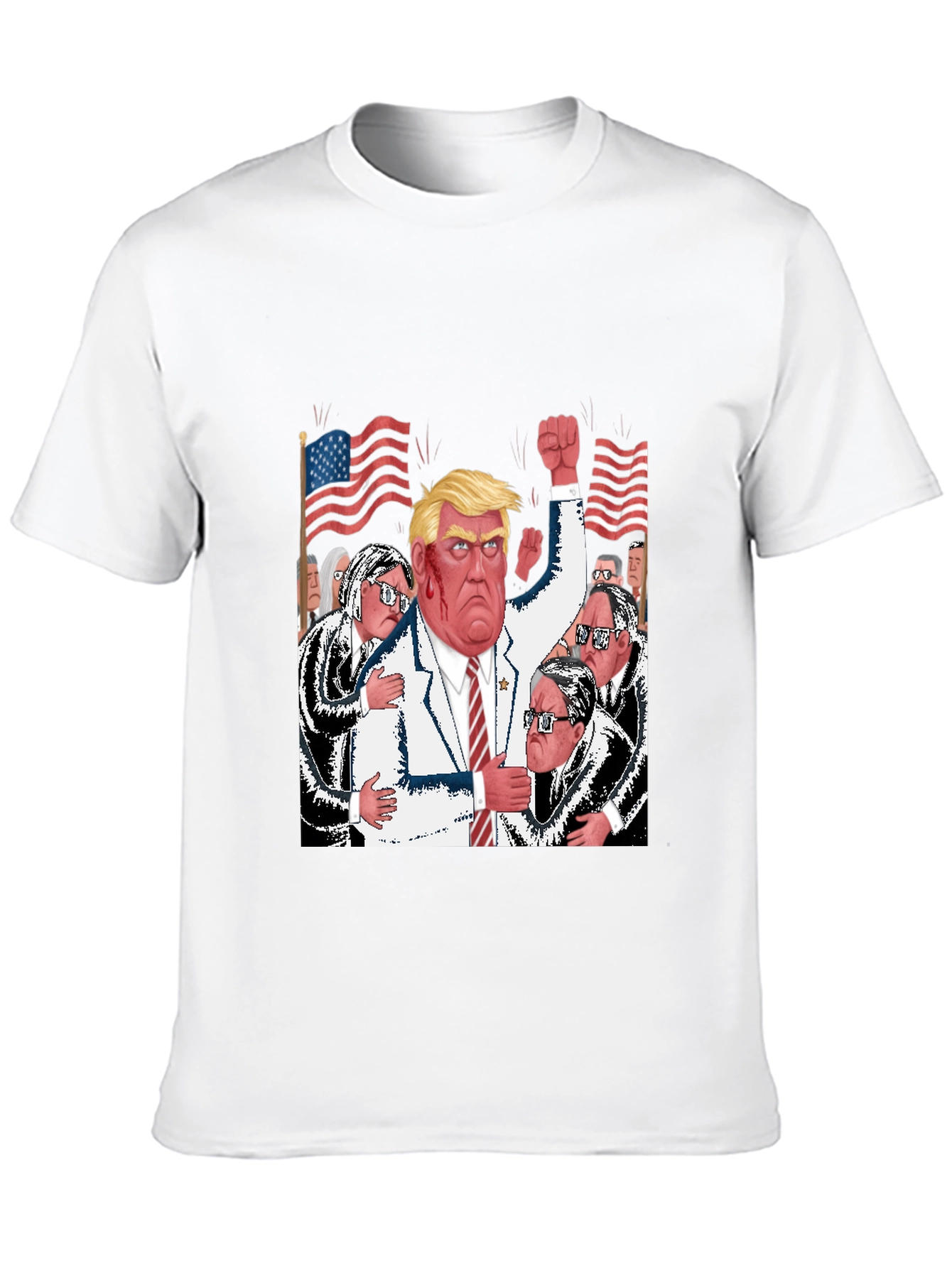 Trump Political Cartoon T-Shirt