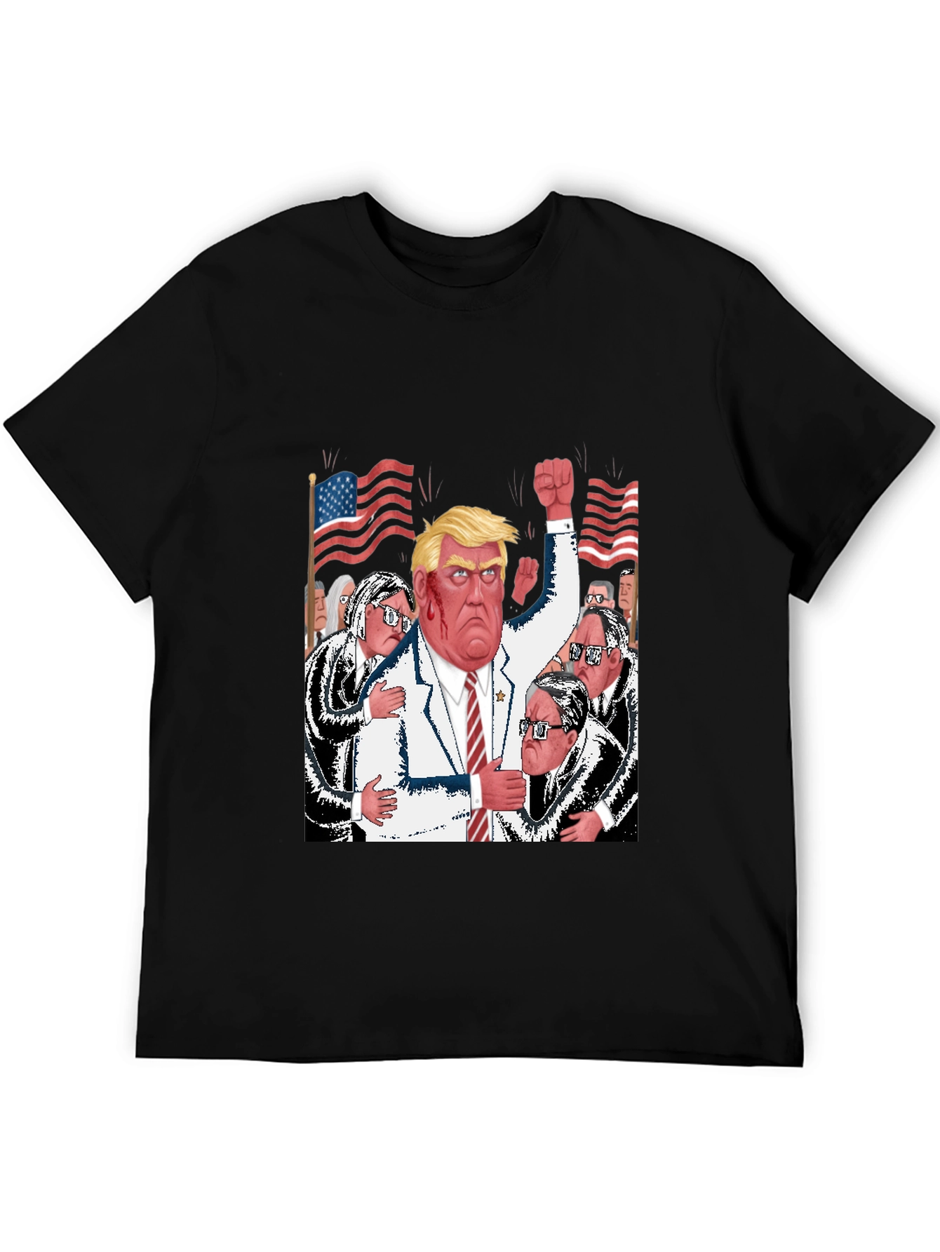 Trump Political Cartoon T-Shirt