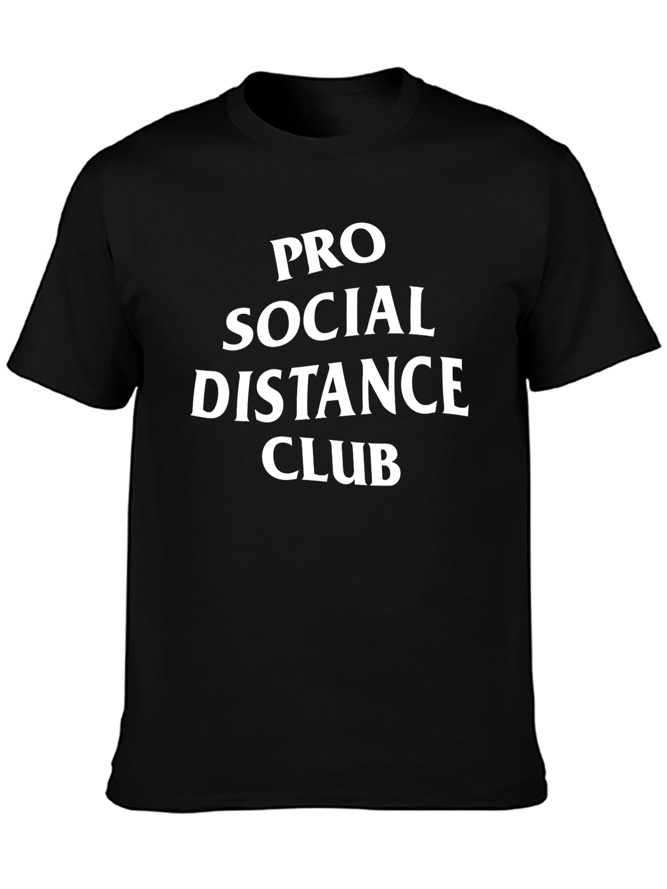 Pro Social Distance Club Graphic Tee