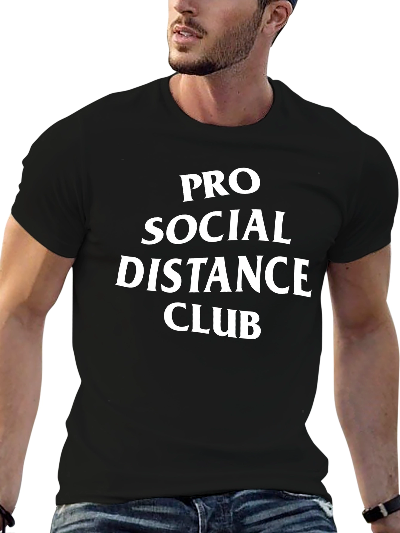 Pro Social Distance Club Graphic Tee
