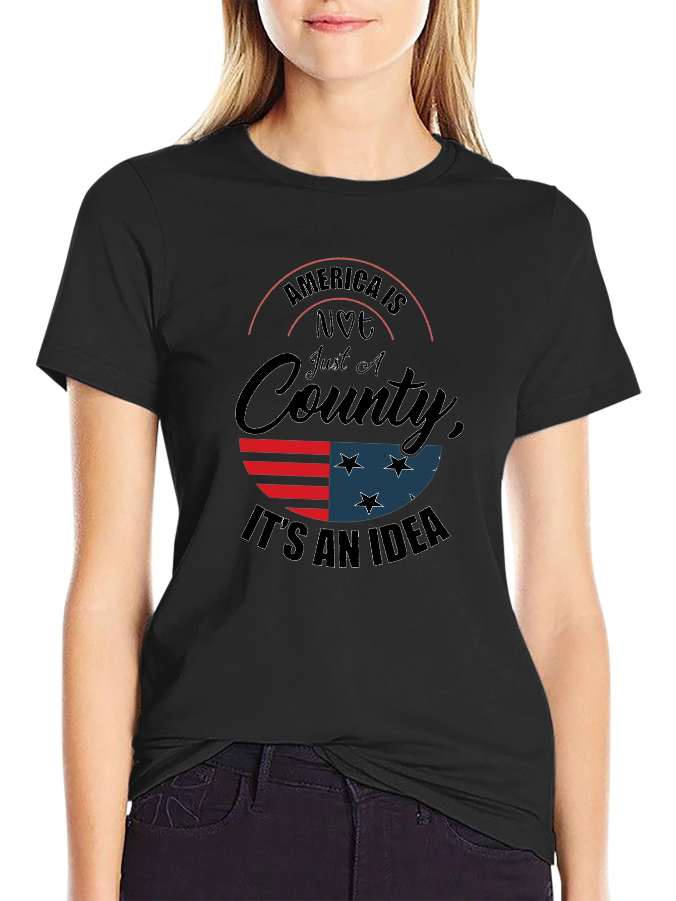 America is Not Just a Country Graphic Tee