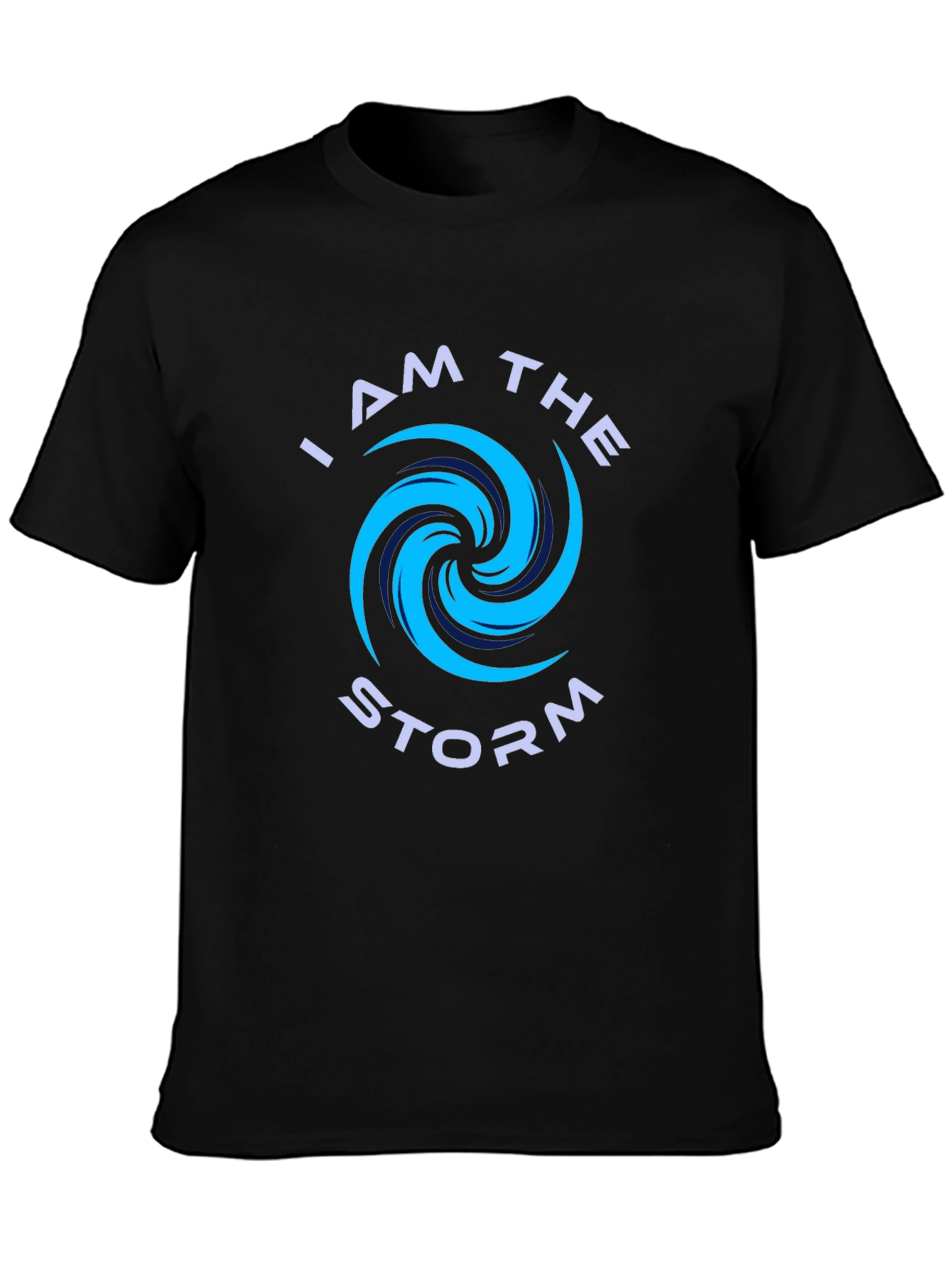 I Am The Storm Graphic Tee - Black