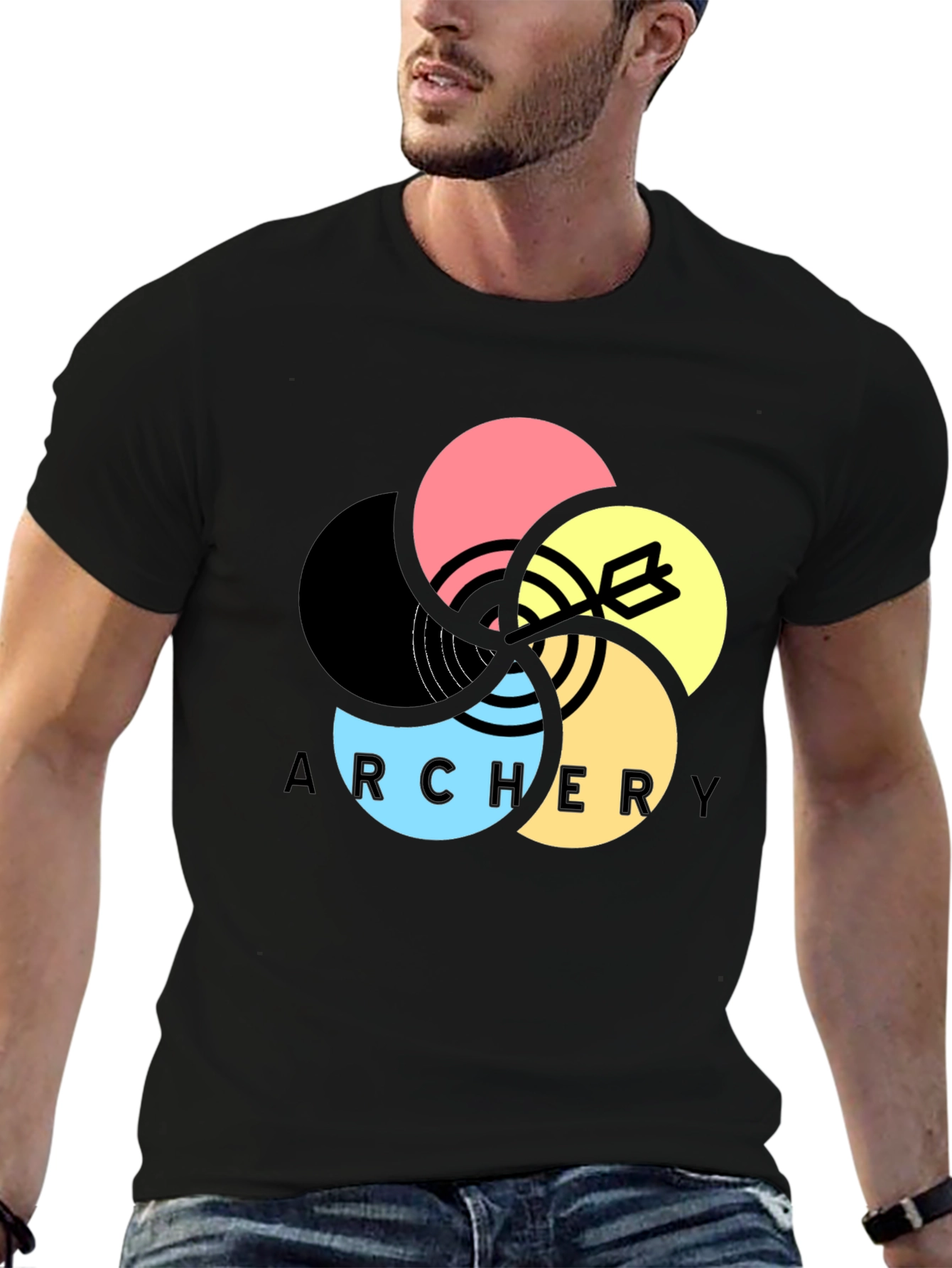 Archery Target T-Shirt - Cool Design
