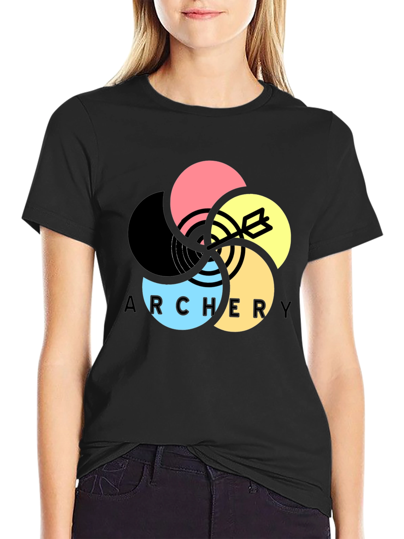 Archery Target T-Shirt - Cool Design