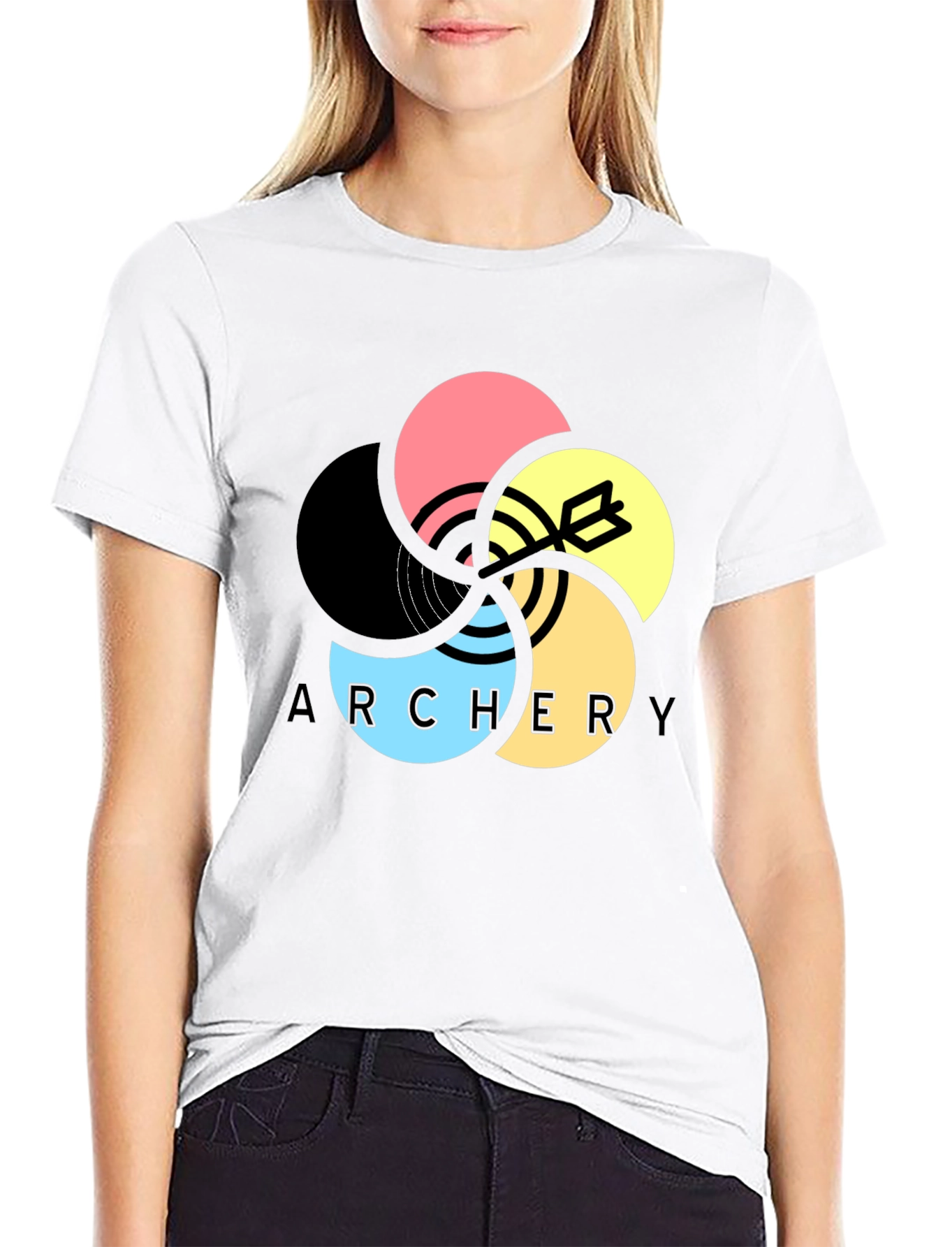 Archery Target T-Shirt - Cool Design