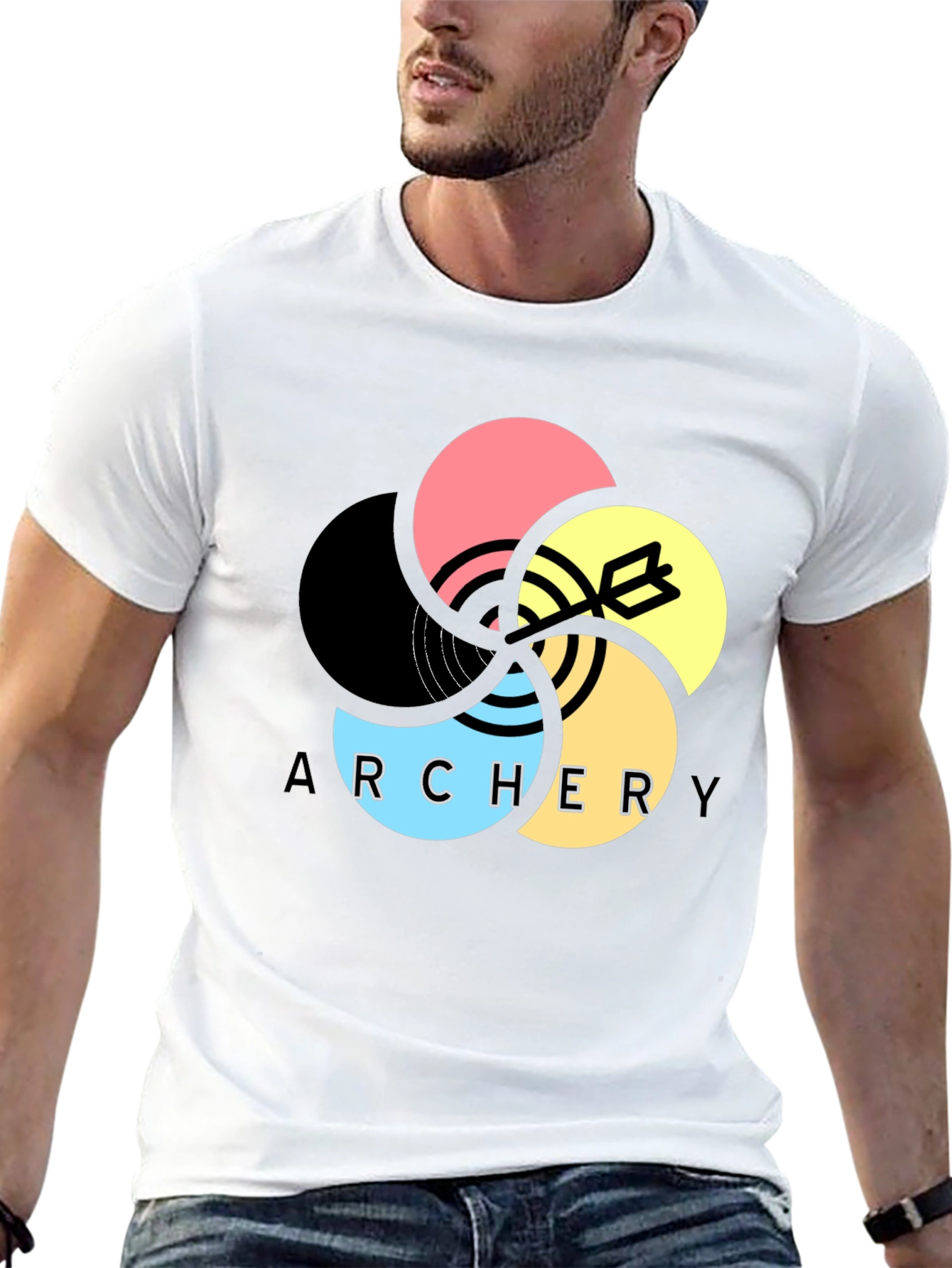 Archery Target T-Shirt - Cool Design