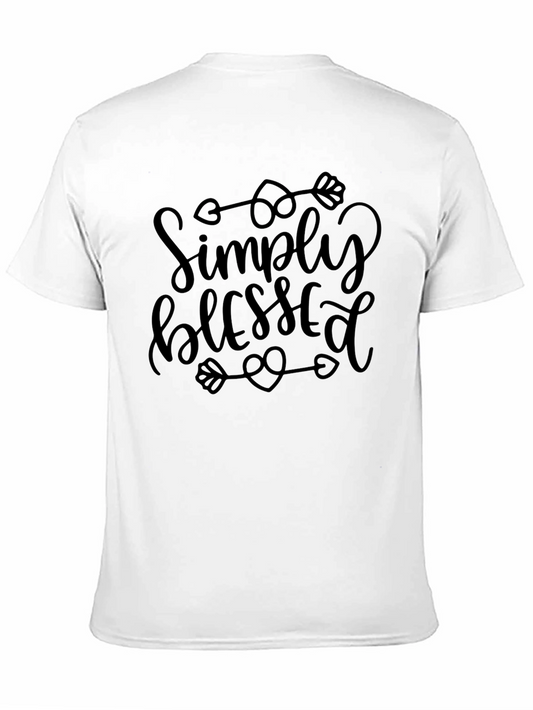 Simply Blessed Graphic Tee - Casual Style