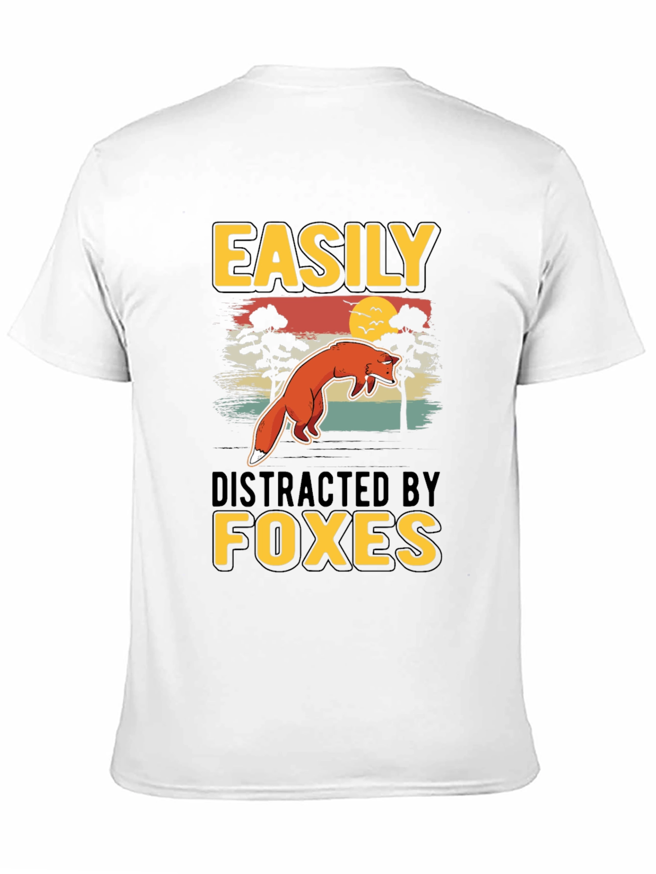 Easily Distracted By Foxes T-Shirt