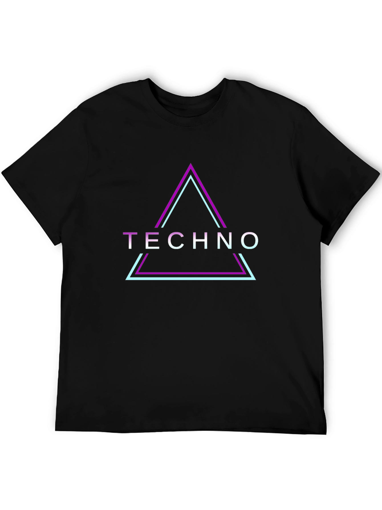 Techno Music Graphic Tee - Modern Style