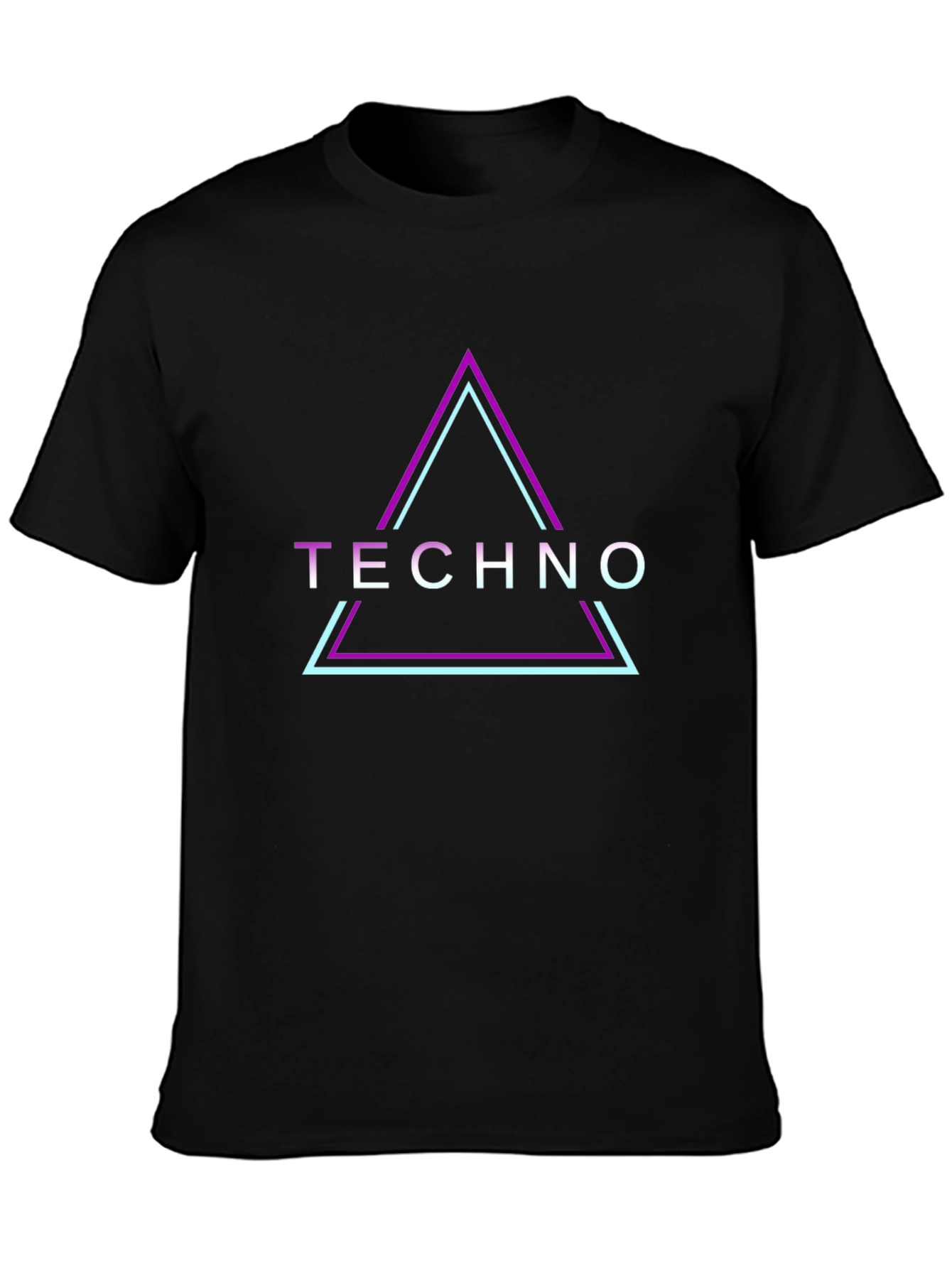 Techno Music Graphic Tee - Modern Style