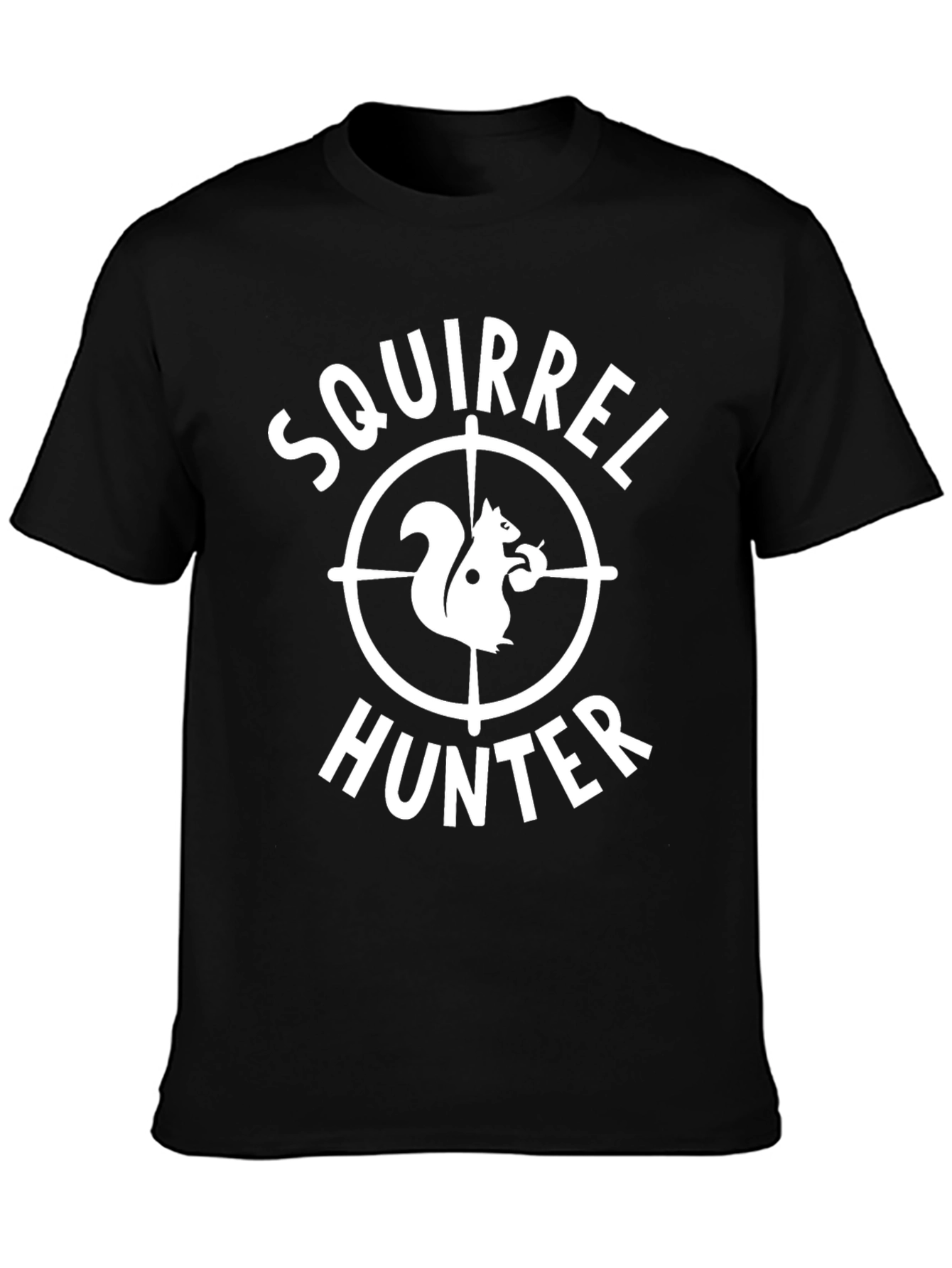 Squirrel Hunter Graphic Tee - Funny Hunting Shirt