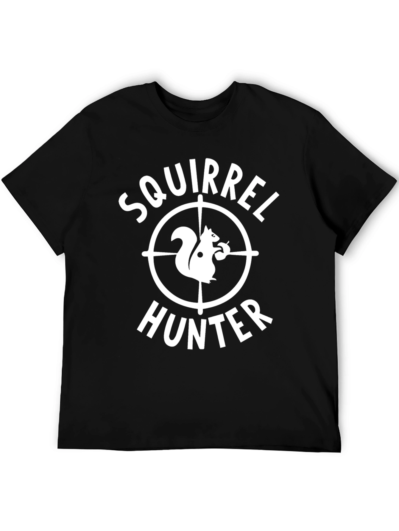 Squirrel Hunter Graphic Tee - Funny Hunting Shirt