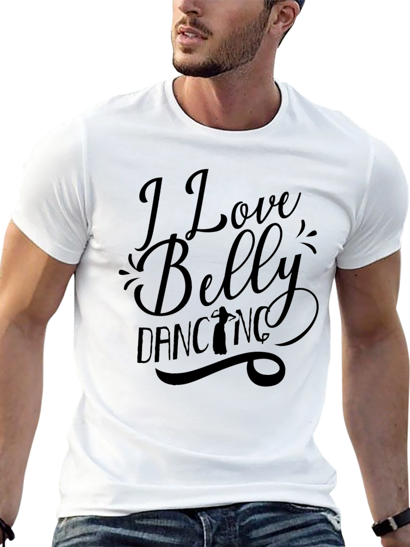 I Love Belly Dancing Graphic T-Shirt