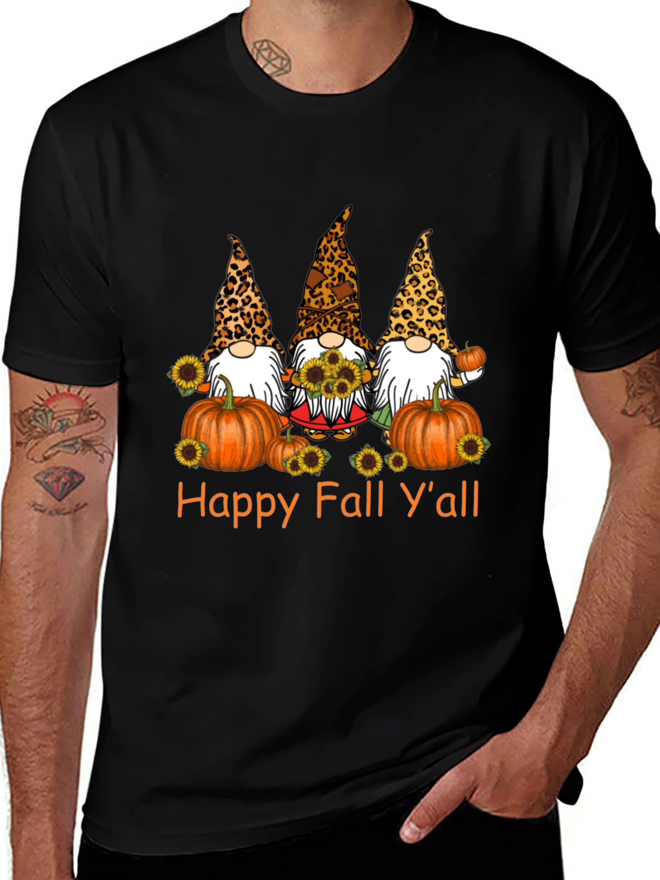 Happy Fall Yall Gnomes Tee