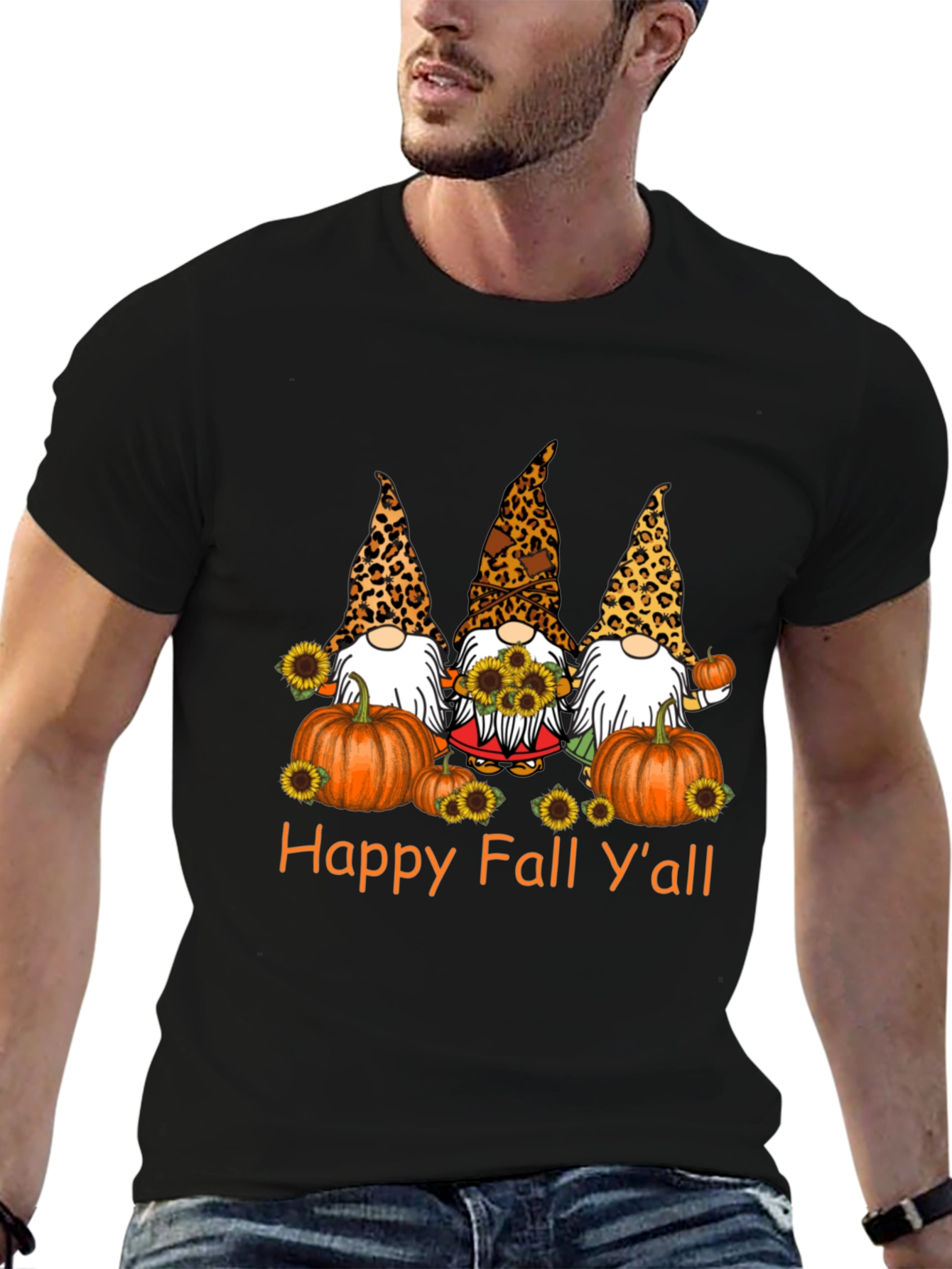 Happy Fall Yall Gnomes Tee