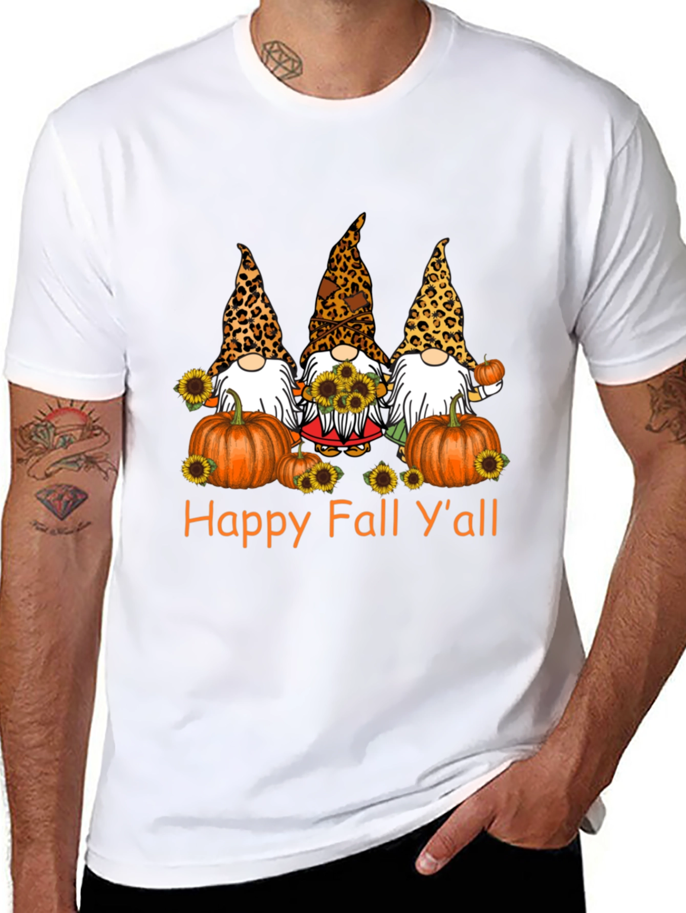 Happy Fall Yall Gnomes Tee
