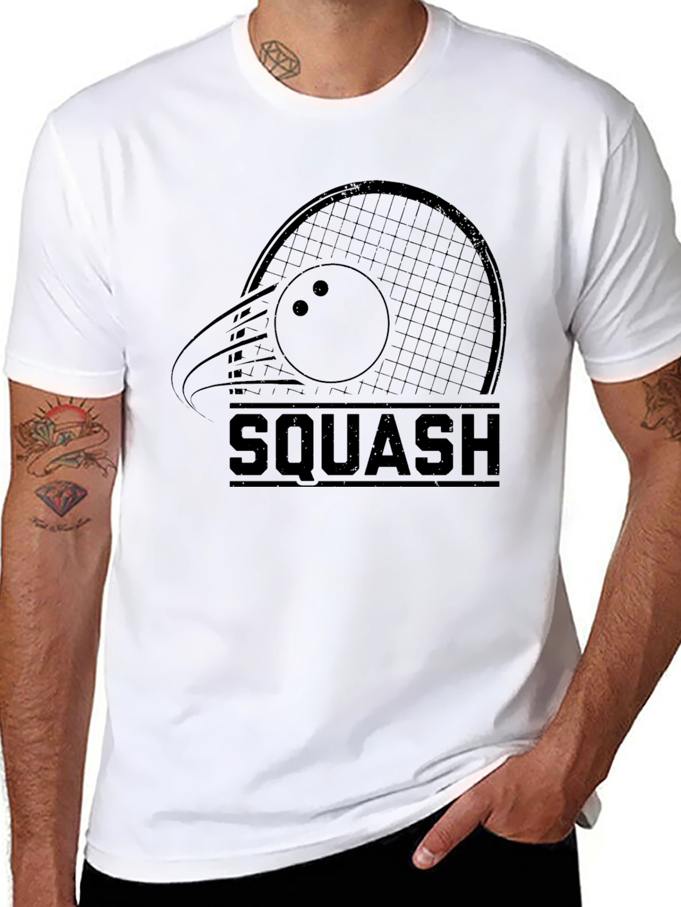 Squash Graphic T-Shirt - Unisex