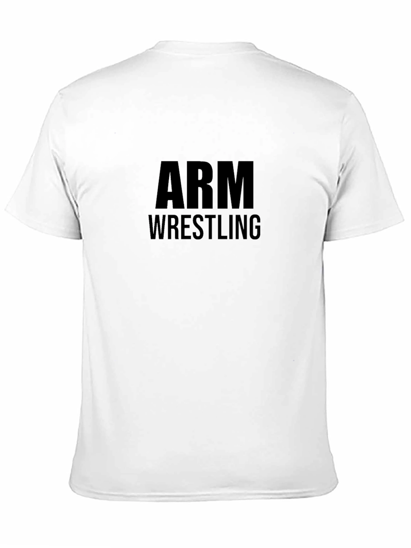 Arm Wrestling Graphic Tee - Black T-Shirt